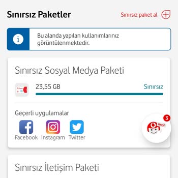 Sınırsız Sosyal Medya Paketi Olmasına Rağmen İnternetim Azalıyor