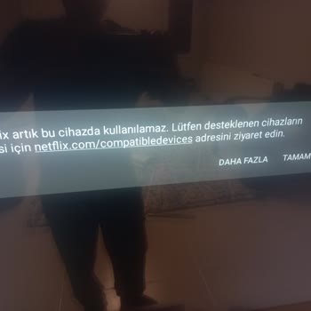 Dijitsu Akıllı TV'de Netflix Uygulaması Artık Çalışmıyor, Çözüm Bekliyorum