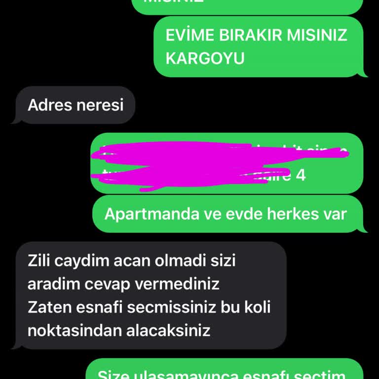 Kargo Teslimatında İnatçı Sorumsuzluk Ve Müşteri Mağduriyeti