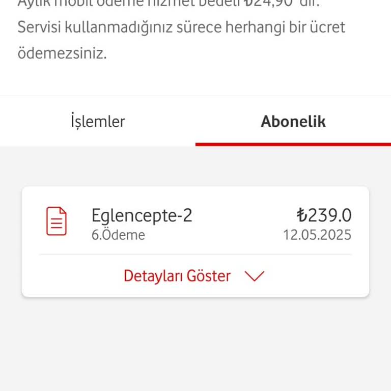 Bilgim Dışında Yapılan Abonelik Ücretlendirmesi Ve İptal Sorunu