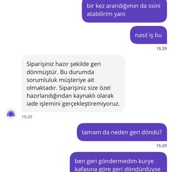 Kurye Teslimatı Yapmadan Sipariş İptali Ve Ücret İadesi Sorunu