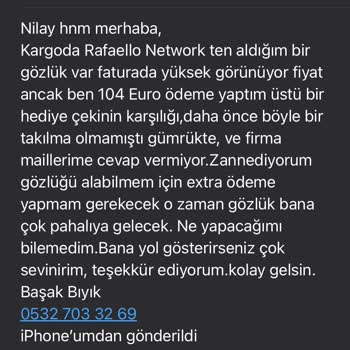 İade Edilmeyen Ücret Ve Cevapsız Kalan Mailler