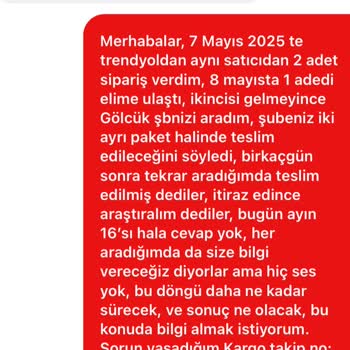 Kargo Teslimatında Yaşanan Sorun Kimsenin Sorumluluk Almaması