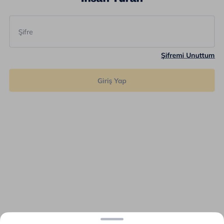 Şifre Yenileme Ve Kart Erişimi Sorunu