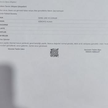 Monster Notebook Mavi Ekran Sorunum Çözülmedi
