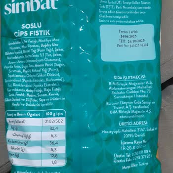 Soslu Fıstık Paketi İçinden Salyangoz Çıktı!