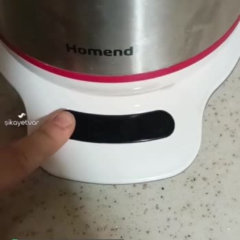 Homend Çaycı Sorunu Servisten Gelmesine Rağmen Sorunlu