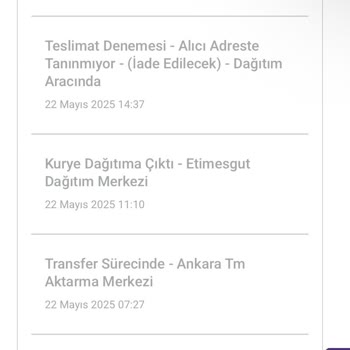 Evde Olduğum Halde Kargo Teslim Edilmedi Ve Aranmadım