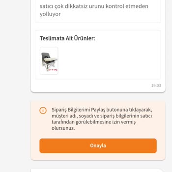 Satıcıdan Gelen Tehdit Ve Hatalı Ürün Mağduriyeti