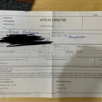 Profilo Buzdolabı Değişiminde Gecikme Ve Mağduriyet