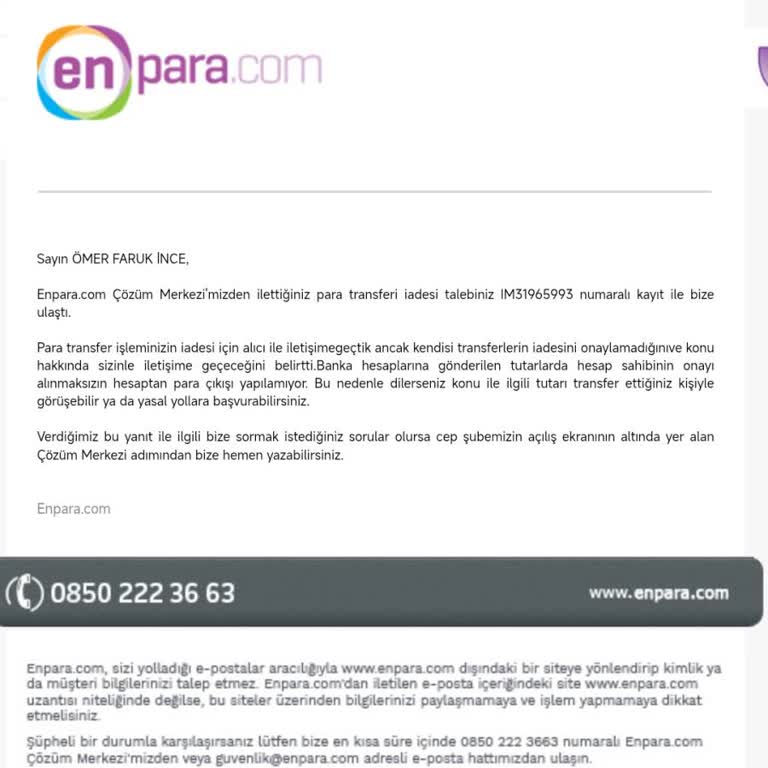 Haberim Olmadan Çekilen Param Geri Gelmiyor, Mağduriyetim Büyük