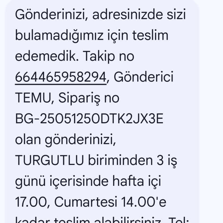 Evdeyken Kargonun Teslim Edilmemesi Ve Yanlış Zil Sorunu
