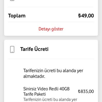 Vodafone Fiyatları Ve Ek Paket Ücretleri Can Sıkıyor