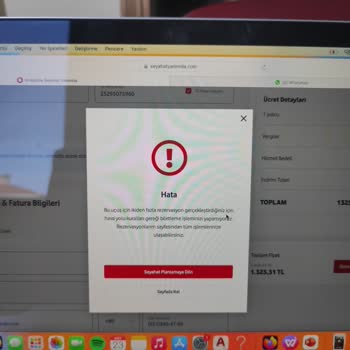 Vodafone Seyahat Yanımda Uygulamasında Hatalı Rezervasyon Uyarısı Nedeniyle Bilet Alamıyorum