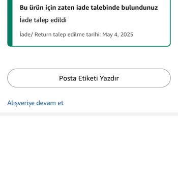 Amazon'da İade Sürecinde Ücretim Günlerdir Yatırılmıyor, Güvenim Sarsıldı