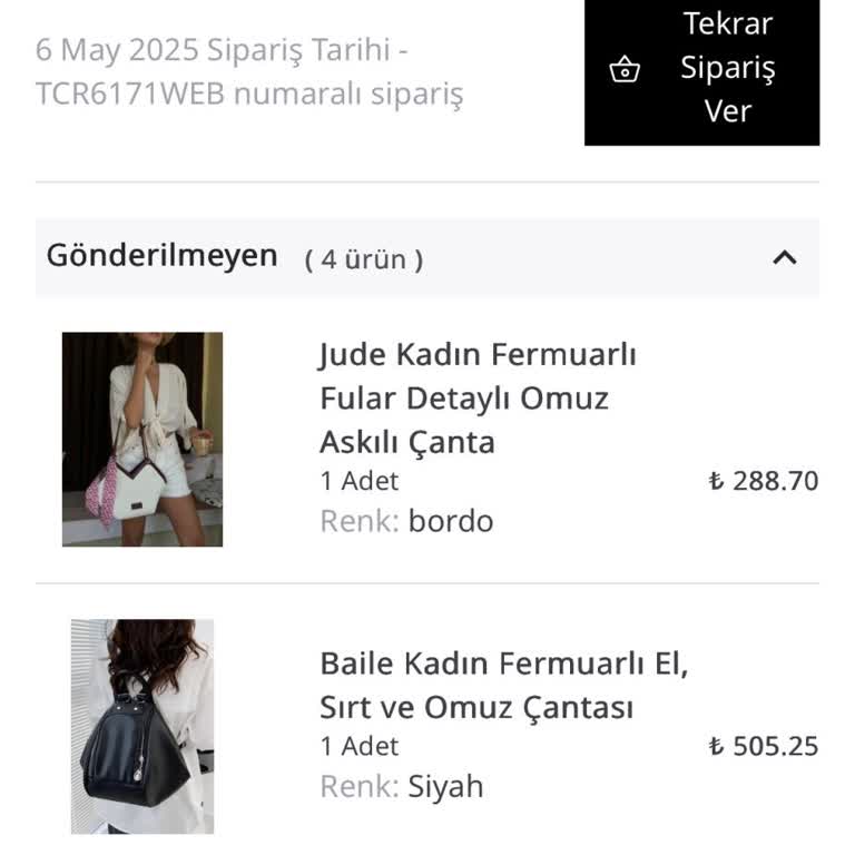 Siparişim Hakkında Bilgilendirme Ve İletişim Eksikliği Yaşıyorum