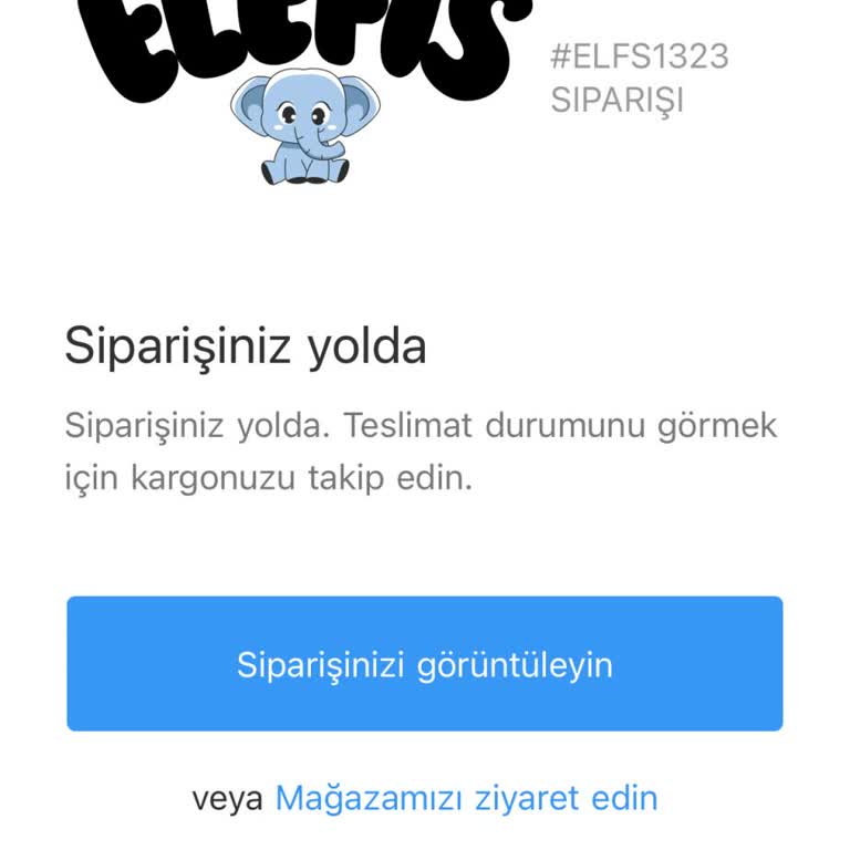 Elefis Siparişim Gelmedi Kimseye Ulaşamıyorum