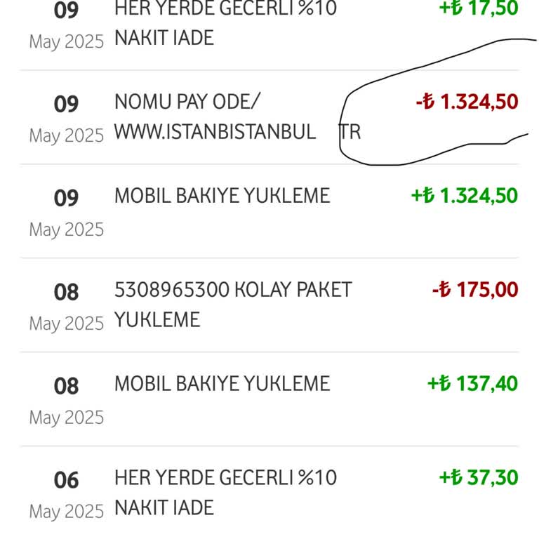 Vodafone Pay Kampanya Geri Ödemesi Eksik Yapıldı