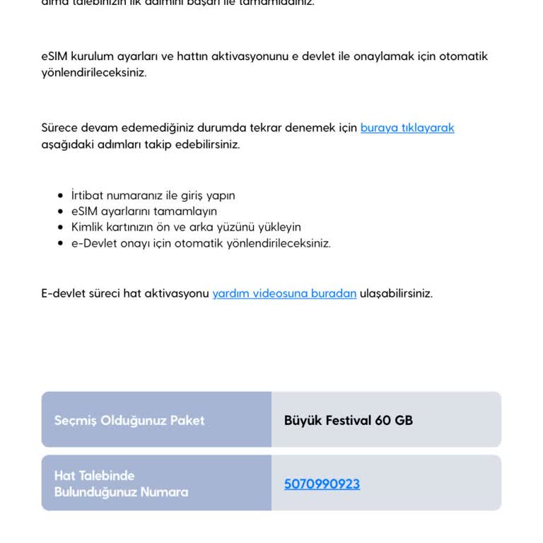 Esım Aktivasyonunda Sürekli Hata Ve Müşteri Temsilcisine Ulaşamama Sorunu