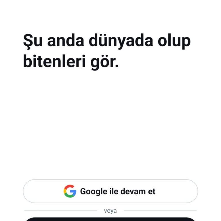 X Uygulamasında Yeni Telefonda Giriş Yapılamıyor Destek Kanalı Bulunamıyor