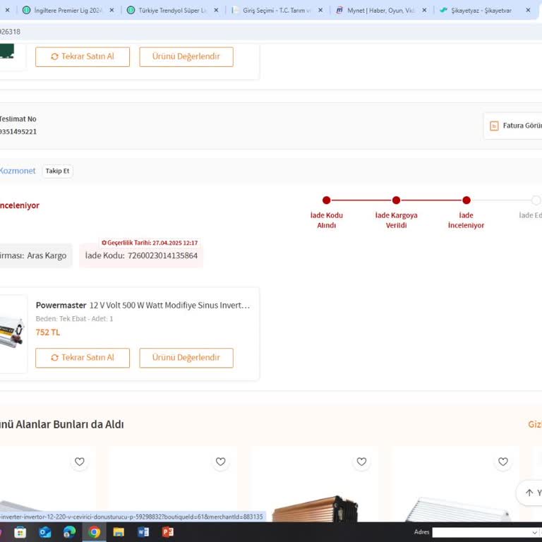 Trendyolda İade Süreci Uzuyor Satıcı Engelliyor