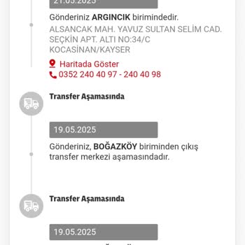 Kargo İade Sürecinde Teslimat Gecikmesi Ve Şube İlgisizliği