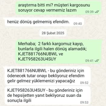 Kargonomi Üzerinden Gönderilen Kargolarımız Kayboldu, Çözüm Sunulmuyor