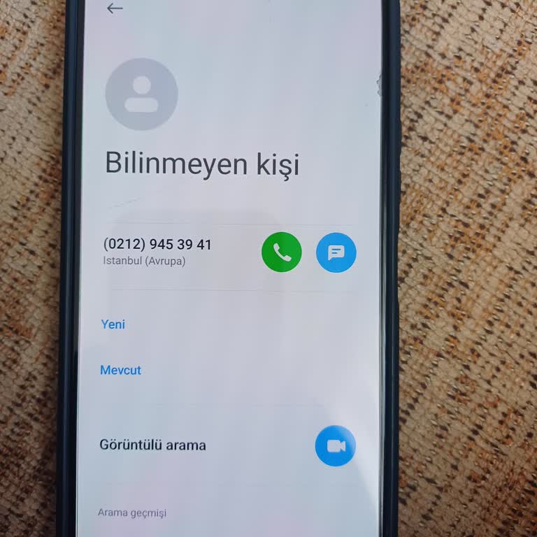 Anket Şirketinden Şüpheli Ve Rahatsız Edici Aramalar