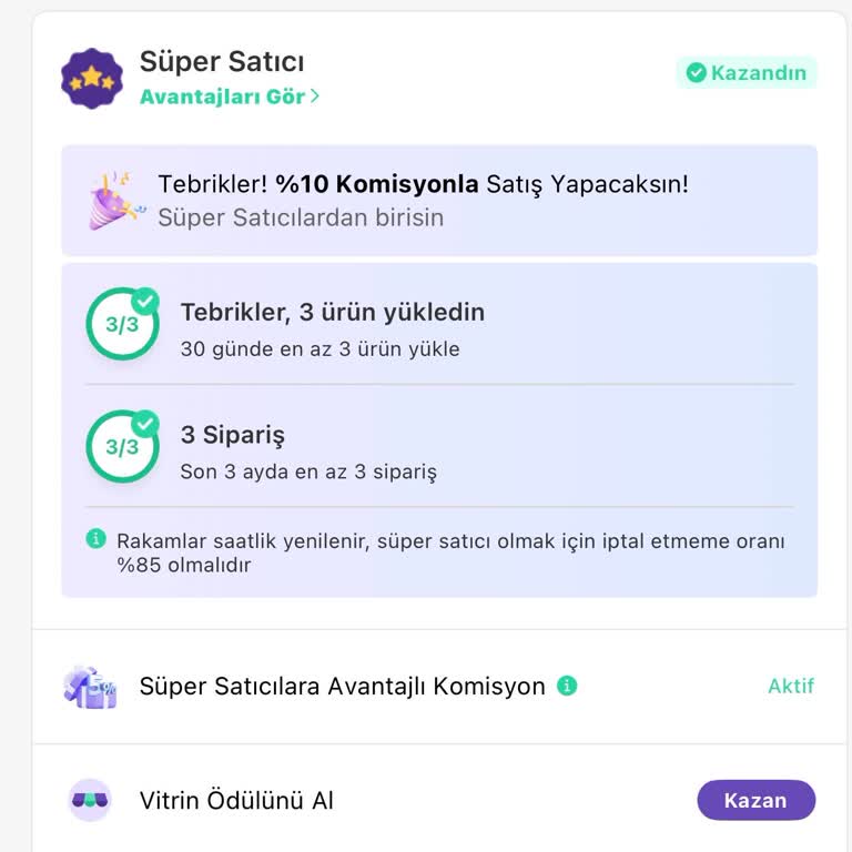 Dolap Uygulamasında Süper Satıcı Avantajları Gerçekleşmedi, Yüksek Komisyon Kesintisi Yaşadım