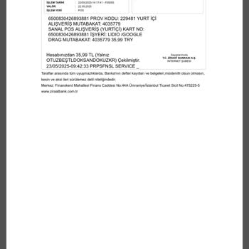 Kartımdan İzinsiz Para Çekilmesine Anlam Veremiyorum