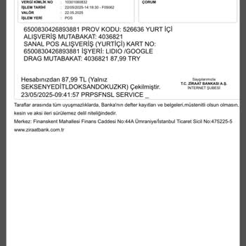 Kartımdan İzinsiz Para Çekilmesine Anlam Veremiyorum