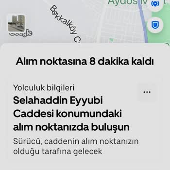 Uber Sürücüsünün Kabaca Davranışı Ve Hizmette Yaşanan Sorun