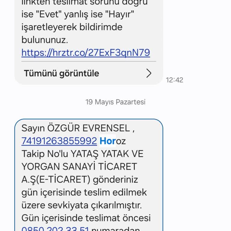 Yataş'tan Aldığım Yatak 8 Gündür Teslim Edilmiyor, Müşteri Hizmeti Yetersiz