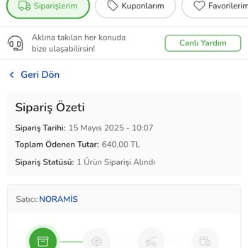 Siparişim Zamanında Gönderilmedi, Müşteri Hizmeti Yetersiz Kaldı