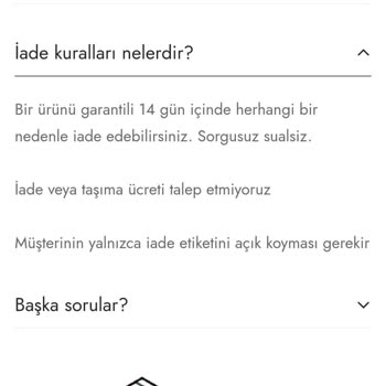 Siparişim Fotoğraftakinden Farklı Geldi İade Talebime Dönüş Yapılmıyor