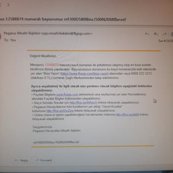 Koltuk Seçimi Ücretinin İadesinde 5 Aydır Sonuç Alamadım, Banka Ve Pegasus Arasında Mağdur Oldum
