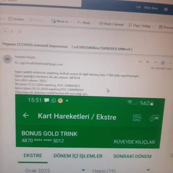 Koltuk Seçimi Ücretinin İadesinde 5 Aydır Sonuç Alamadım, Banka Ve Pegasus Arasında Mağdur Oldum