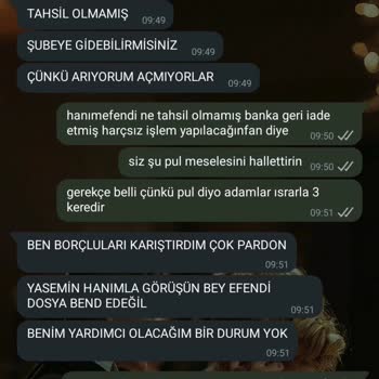 B**** Hukuk Dosyamı 3 Aydır Kapatmıyor Muhatap Bulamıyorum Hesaplarım Blokeli