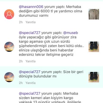 Kargoda Kaybolan Ürünüm İçin Hiçbir Bilgilendirme Yapılmadı, Mağdurum