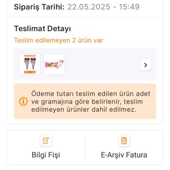 Migros Sanal Market'te Eksik Teslimat Ve Bilgilendirme Sorunu