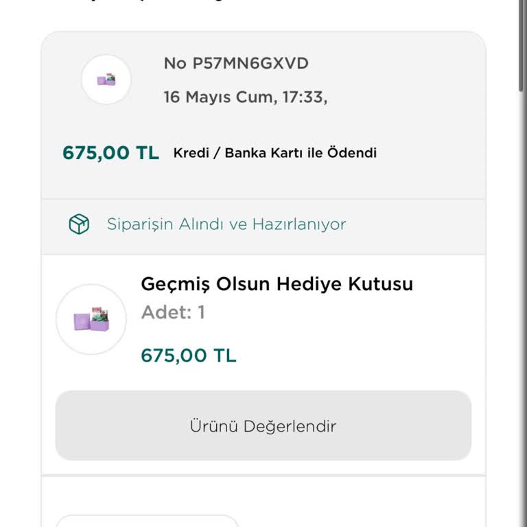 Geç Teslimat Nedeniyle Hediye Amacını Kaybetti