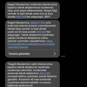 Taahhüt Edilen İnternet Hızına Ulaşılamıyor, Destek Yetersiz