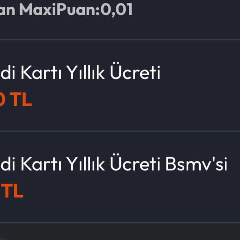 Vaat Edilen Yıllık Kart Ücretinin Haksız Kesilmesi Ve İadesinin Talebi
