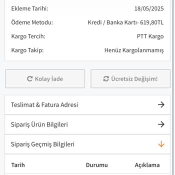 Siparişime Cevap Yok, İade Talebim De Karşılanmıyor