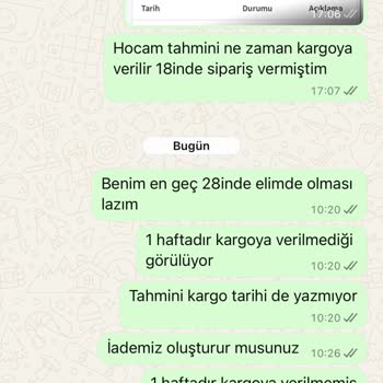 Siparişime Cevap Yok, İade Talebim De Karşılanmıyor