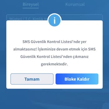 Sim Kart Değişikliği Sonrası Bankada Çözülemeyen Bloke Sorunu
