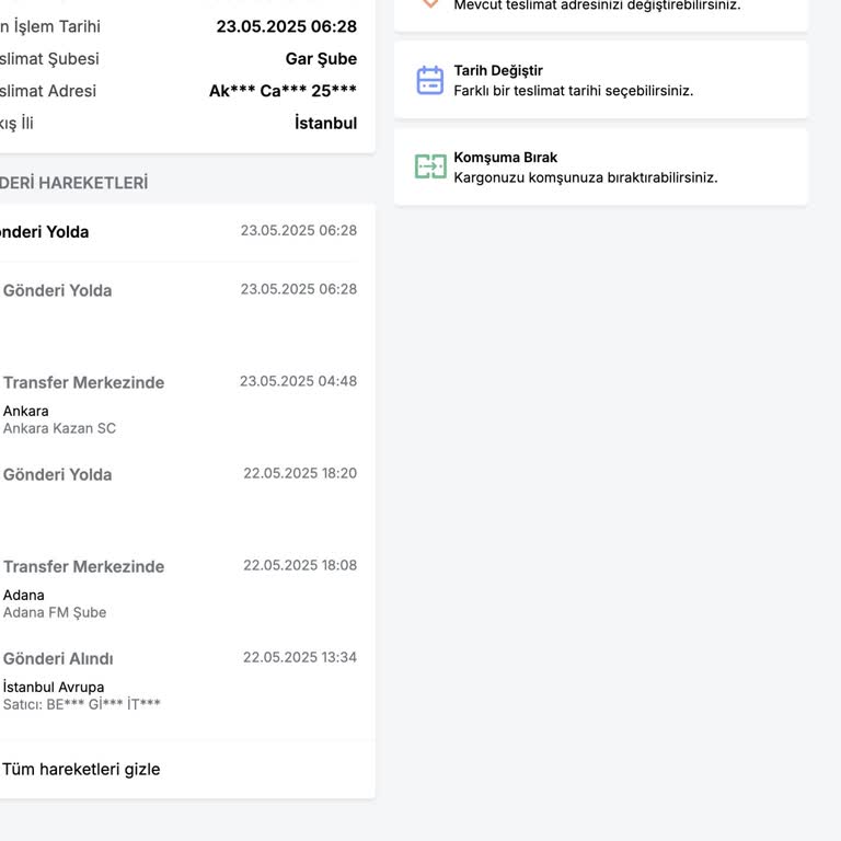 Kargom İstanbul’a Teslim Edilecekken Türkiye Turu Attı!