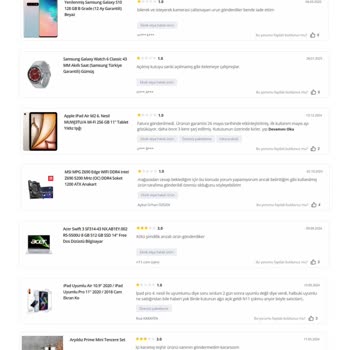 N11'de Teşhir Ve Defolu Ürünlerin Satılması Ve İade Sürecindeki Mağduriyet