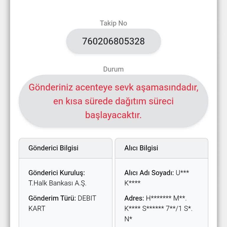 Kredi Kartım Yanlış Adrese Teslim Ediliyor, Kuryeye Ulaşamıyorum