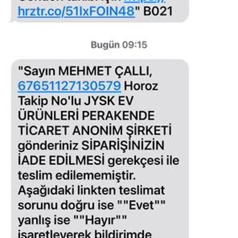 Horoz Lojistik Teslimatında İletişim Ve İlgi Eksikliği